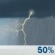 Wednesday: Chance Showers And Thunderstorms